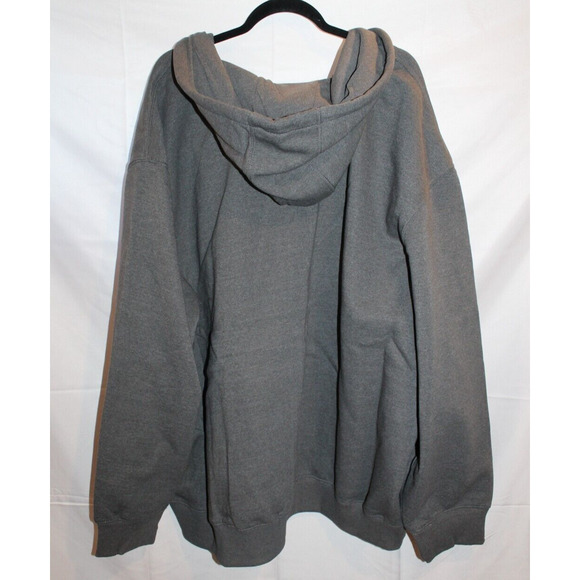 Carhartt Men's Rain Defender Heavyweight Hooded Full Zip Sweatshirt 4XL NWT GRAY - Picture 7 of 7